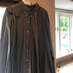 Men’s lands end button down